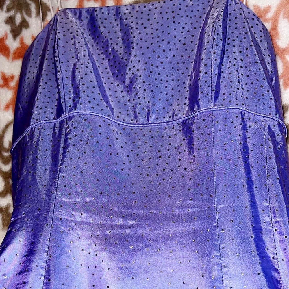 Lander sparkling prom dress